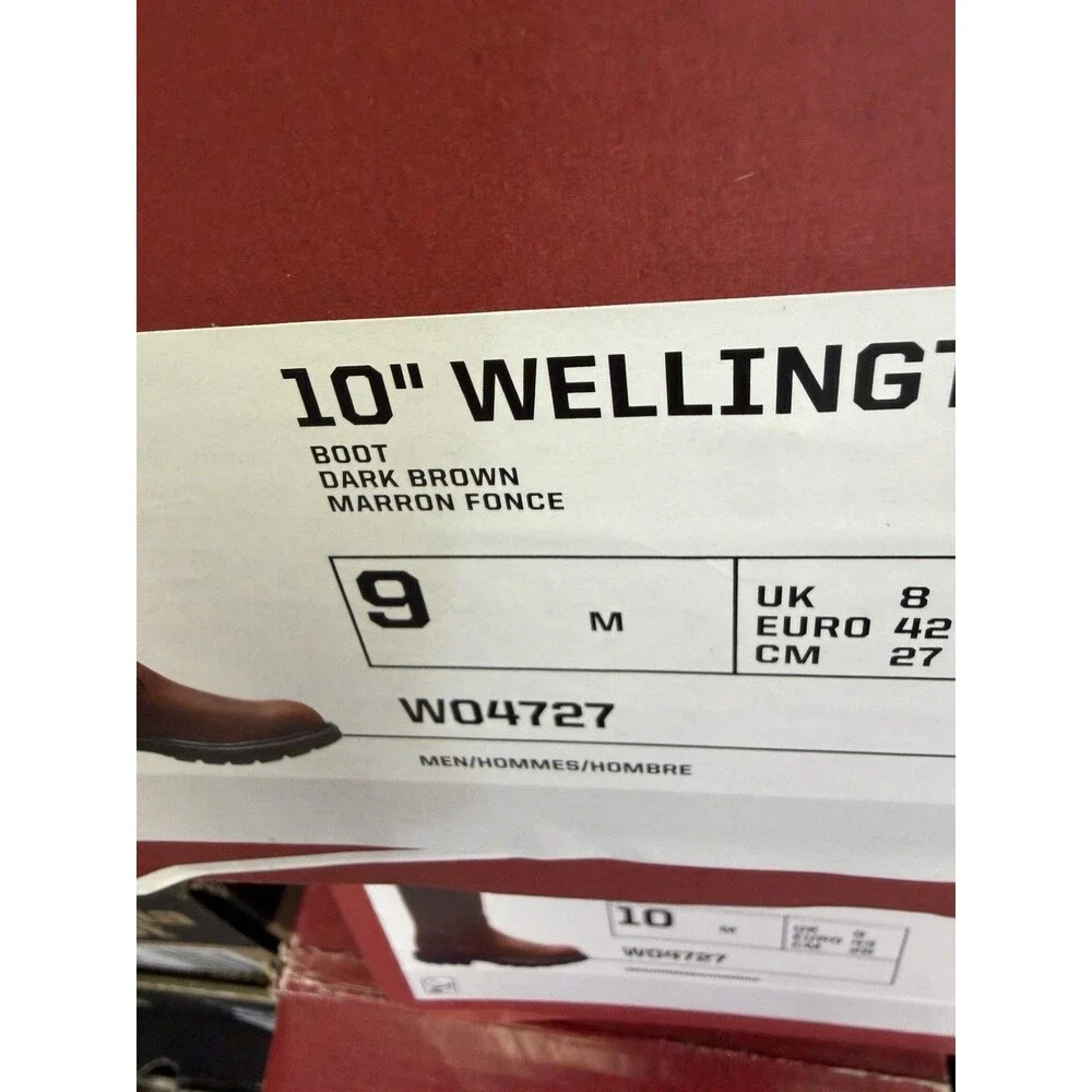 Wolverine Cowboy/Work Boots Men's Leather Size 9 M - W04727 NEW in box.